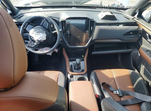 JF2SLDTC6SH602968 2025 SUBARU FORESTER Silver Dashboard view
