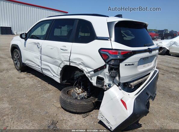 JF2SLDTC8SH411925 2025 SUBARU FORESTER White Задня ліва чверть