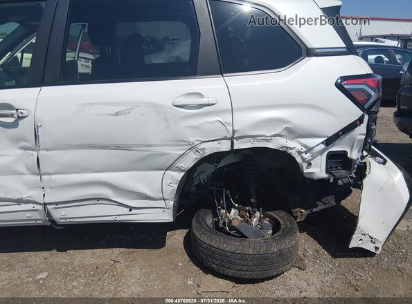 JF2SLDTC8SH411925 2025 SUBARU FORESTER White Вид спереду