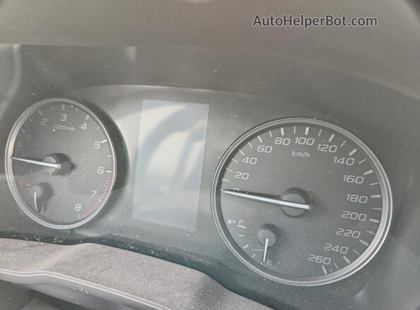 JF2SLDTCXSH561650 2025 SUBARU FORESTER Gray Սարքավորումների վահանակի տեսք