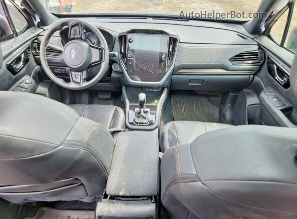 JF2SLDTCXSH561650 2025 SUBARU FORESTER Gray Առջևի վահանակի տեսք