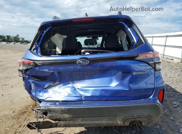JF2SLSED1SH403918 2025 SUBARU FORESTER Blue Հետևի տեսք