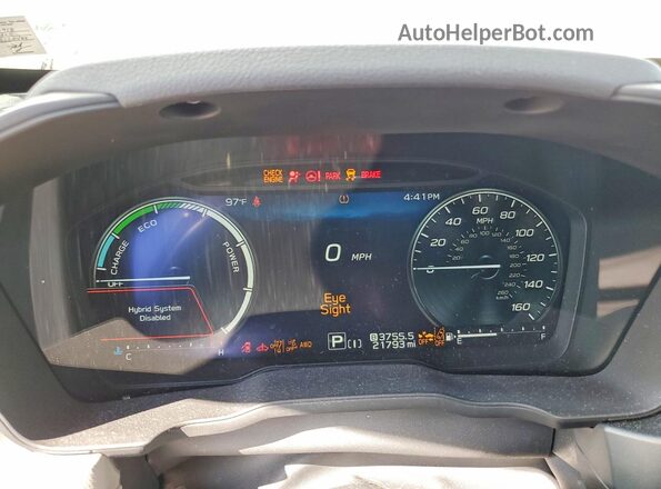 JF2SLSED1SH403918 2025 SUBARU FORESTER Blue Սարքավորումների վահանակի տեսք
