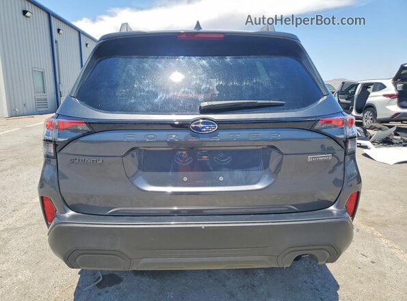 JF2SLSED1SH420234 2025 SUBARU FORESTER Серый Вид сзади
