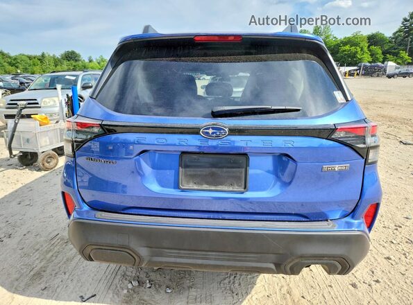 JF2SLSED2SH453968 2025 SUBARU FORESTER Blue Вид ззаду