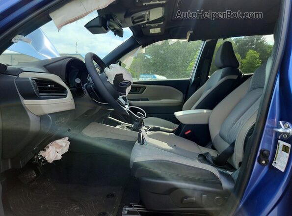 JF2SLSED2SH453968 2025 SUBARU FORESTER Blue Вид салону спереду