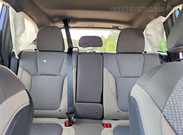 JF2SLSED2SH453968 2025 SUBARU FORESTER Blue Вид задніх сидінь