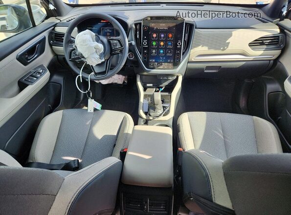 JF2SLSED2SH453968 2025 SUBARU FORESTER Blue Вид панелі приладів