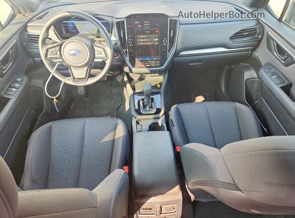JF2SLSED3SH409624 2025 SUBARU FORESTER White Вид панелі приладів