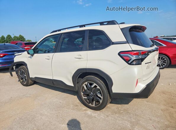 JF2SLSED3SH409624 2025 SUBARU FORESTER White Задня ліва чверть