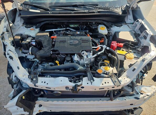 JF2SLSED3SH409624 2025 SUBARU FORESTER White Вид підкапотного простору
