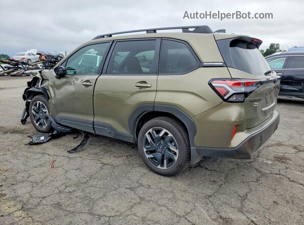 JF2SLSED8SH451741 2025 SUBARU FORESTER Зеленый Задняя левая четверть