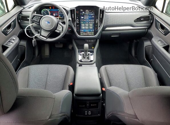 JF2SLSED8SH451741 2025 SUBARU FORESTER Зеленый Вид панели приборов