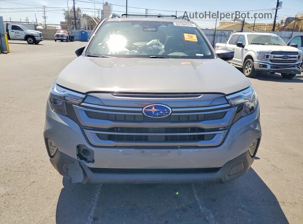 JF2SLSED9SH402175 2025 SUBARU FORESTER Gray Front view