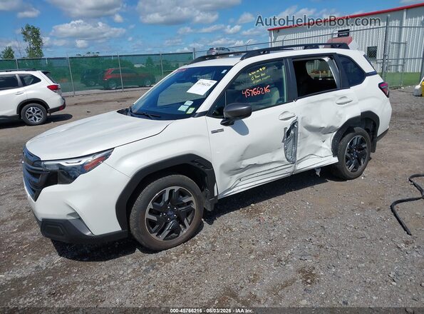 JF2SLSED9SH415671 2025 SUBARU FORESTER White Front left