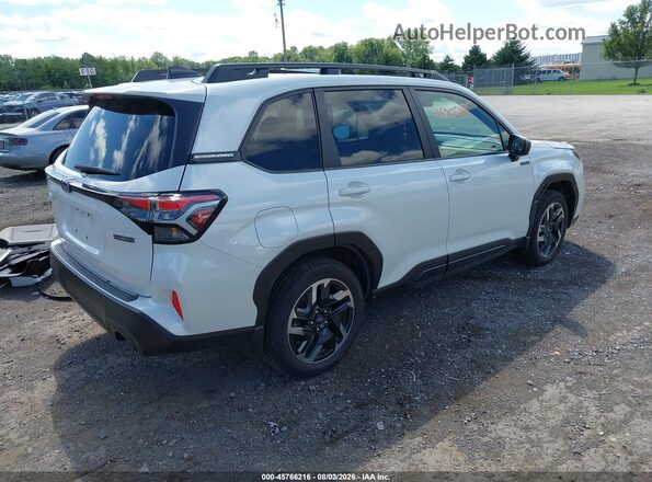 JF2SLSED9SH415671 2025 SUBARU FORESTER White Rear right