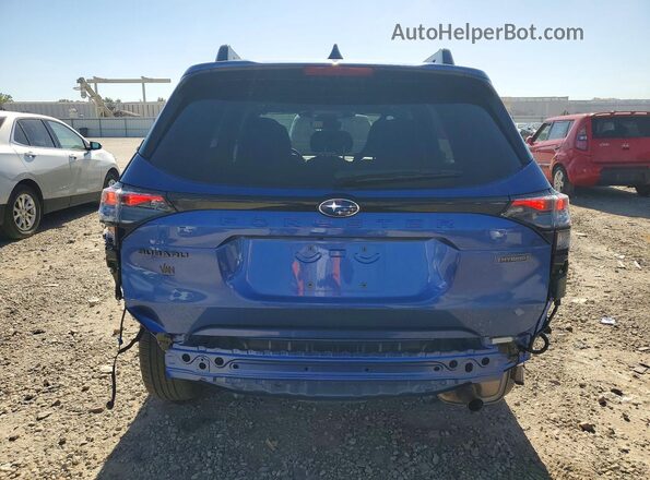JF2SLSED9SH452915 2025 SUBARU FORESTER Blue Հետևի տեսք
