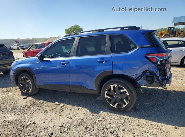 JF2SLSED9SH452915 2025 SUBARU FORESTER Blue Հետևի ձախ