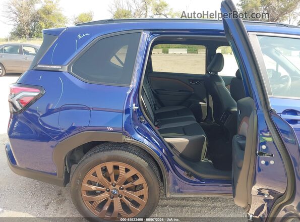 JF2SLSJD2SH408261 2025 SUBARU FORESTER Blue Вид наклейки з VIN-кодом