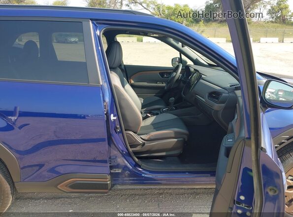 JF2SLSJD2SH408261 2025 SUBARU FORESTER Blue Вид салону спереду