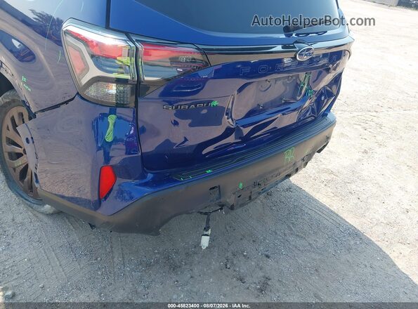 JF2SLSJD2SH408261 2025 SUBARU FORESTER Blue 