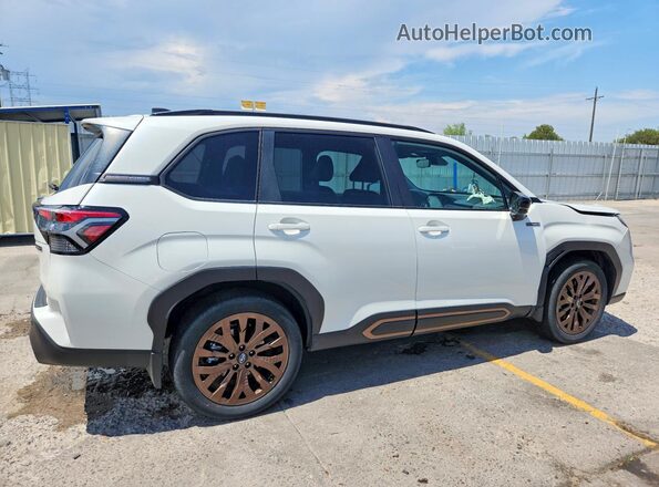 JF2SLSJD5SH417763 2025 SUBARU FORESTER White Rear right