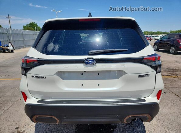 JF2SLSJD5SH417763 2025 SUBARU FORESTER White Rear view
