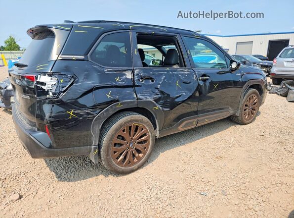 JF2SLSJD6SH401720 2025 SUBARU FORESTER Black Հետևի աջ