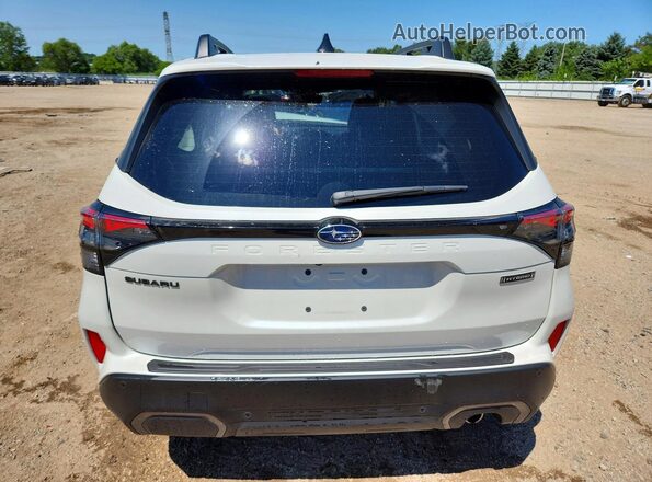 JF2SLSRD4SH408413 2025 SUBARU FORESTER White Vista trasera