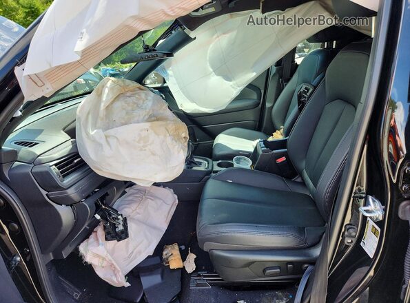 JF2SLSRDXSH400719 2025 SUBARU FORESTER Черный Вид салона спереди