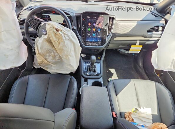 JF2SLSRDXSH400719 2025 SUBARU FORESTER Черный Вид панели приборов