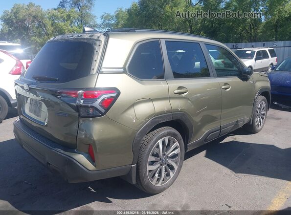 JF2SLSTD1SH411486 2025 SUBARU FORESTER Зеленый Задняя правая четверть