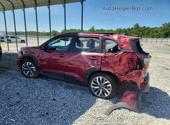 JF2SLSTD5SH421163 2025 SUBARU FORESTER Burgundy Rear left