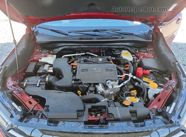 JF2SLSTD5SH421163 2025 SUBARU FORESTER Burgundy Engine compartment view