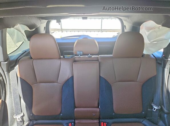 JF2SLSTD5SH421163 2025 SUBARU FORESTER Burgundy Rear seats view