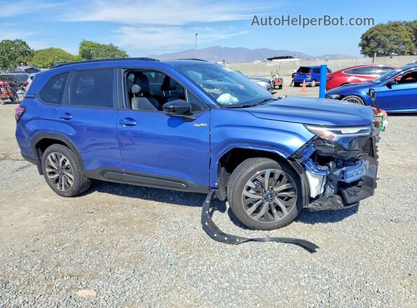 JF2SLSTD7SH448509 2025 SUBARU FORESTER Blue Առջևի աջ
