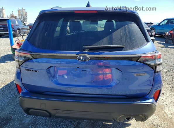 JF2SLSTD7SH448509 2025 SUBARU FORESTER Blue Հետևի տեսք