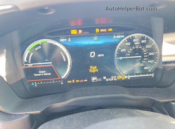 JF2SLSTD7SH448509 2025 SUBARU FORESTER Blue Սարքավորումների վահանակի տեսք
