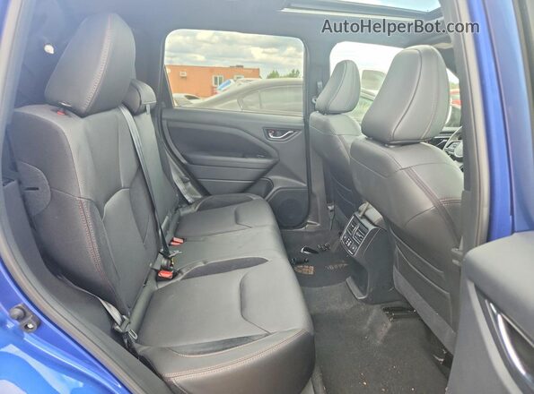 JF2SLSTD9SH417746 2025 SUBARU FORESTER Blue Vista de los asientos traseros
