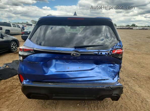 JF2SLSTD9SH417746 2025 SUBARU FORESTER Blue Vista trasera