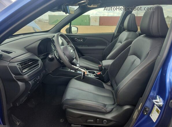 JF2SLSTD9SH417746 2025 SUBARU FORESTER Blue Vista interior delantera