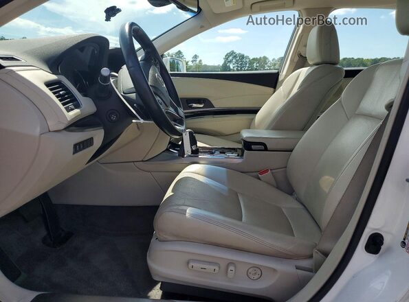JH4KC1F58GC000781 2016 ACURA RLX White Front interior view