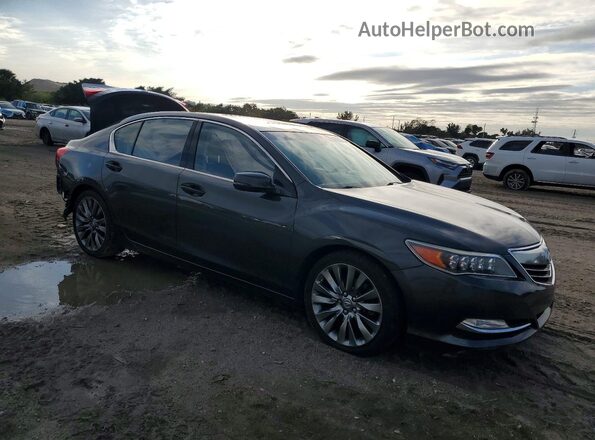 JH4KC1F58HC000250 2017 ACURA RLX Gray Front right