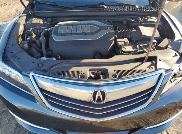 JH4KC1F58HC000250 2017 ACURA RLX Gray Rear interior view
