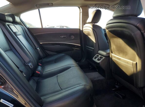 JH4KC1F58HC000250 2017 ACURA RLX Gray Rear seats view