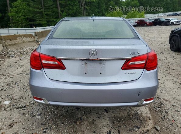 JH4KC1F59HC000130 2017 ACURA RLX Серебряный Вид сзади