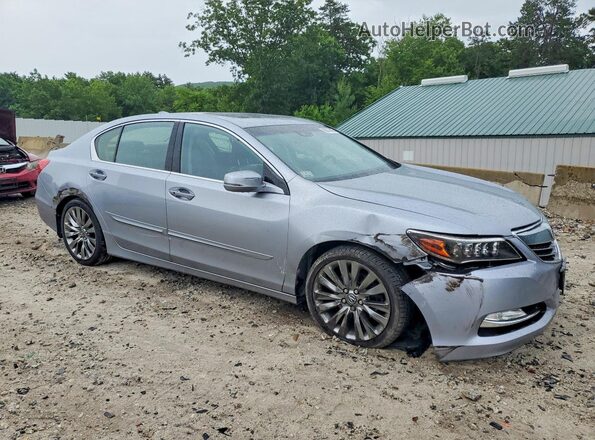 JH4KC1F59HC000130 2017 ACURA RLX Серебряный Передняя правая четверть