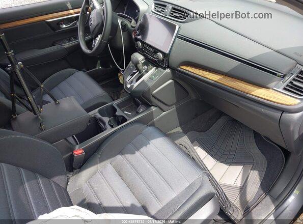 JHLRW2H52KX010902 2019 HONDA CR-V Gray Vista interior delantera