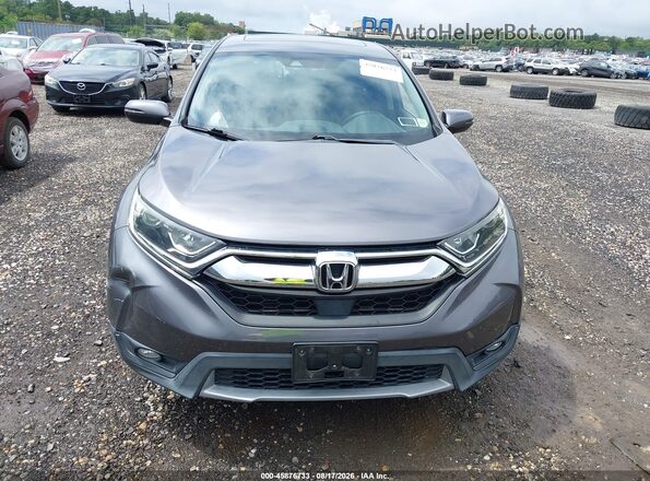 JHLRW2H52KX010902 2019 HONDA CR-V Gray Vista del cuadro de instrumentos