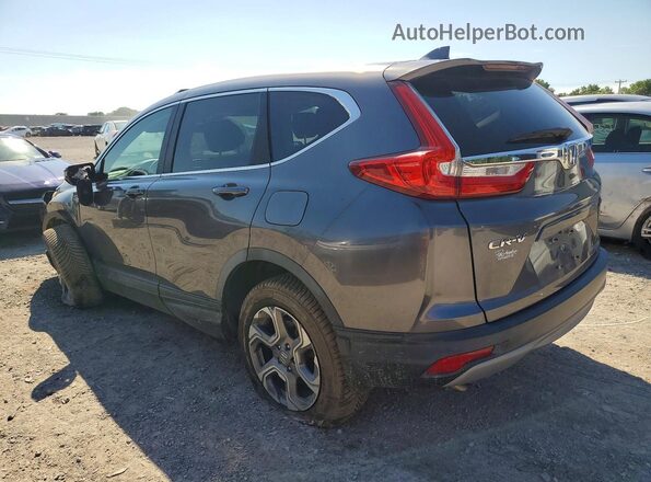 JHLRW2H56KX010871 2019 HONDA CR-V Gray Rear left